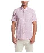 Weatherproof Vintage Mens Shirt Red Button-Down Short Sleeves Chest Pocket - $34.99