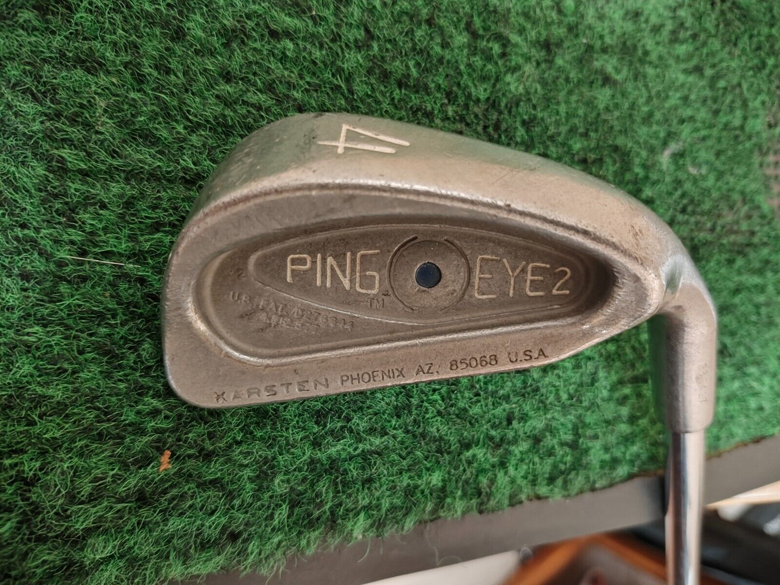 Ping Eye 2 Blue  Dot Individual 4 Iron Steel Shaft Stiff Flex ZZ Lite - $28.50