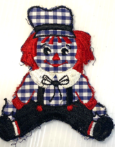 Vintage RAGGEDY ANDY Patch Applique New NO Packaging by Crown Original Sew - $8.99