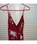 Morning mist red floral tropical romper designed in Australia size 6 - $34.69 CAD