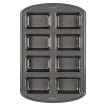 Wilton Perfect Results Non-Stick Mini Loaf Pan, 8-Cavity, 15.2 IN x 9.5 IN x 1.6 - £26.36 GBP