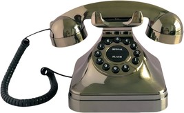 Retro Landline Home Phone,Telpal Corded Old Fashion Desk Phone, Basic, B... - $43.28