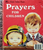 Prayers for Children Illustrated by Eloise WIlkin / 1974 Little Golden Book HC - £1.81 GBP