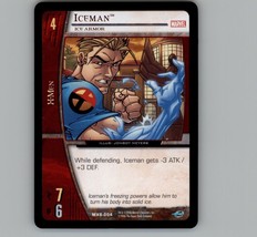 VS System Trading Card 2006 Upper Deck Ice Man Marvel - £2.36 GBP