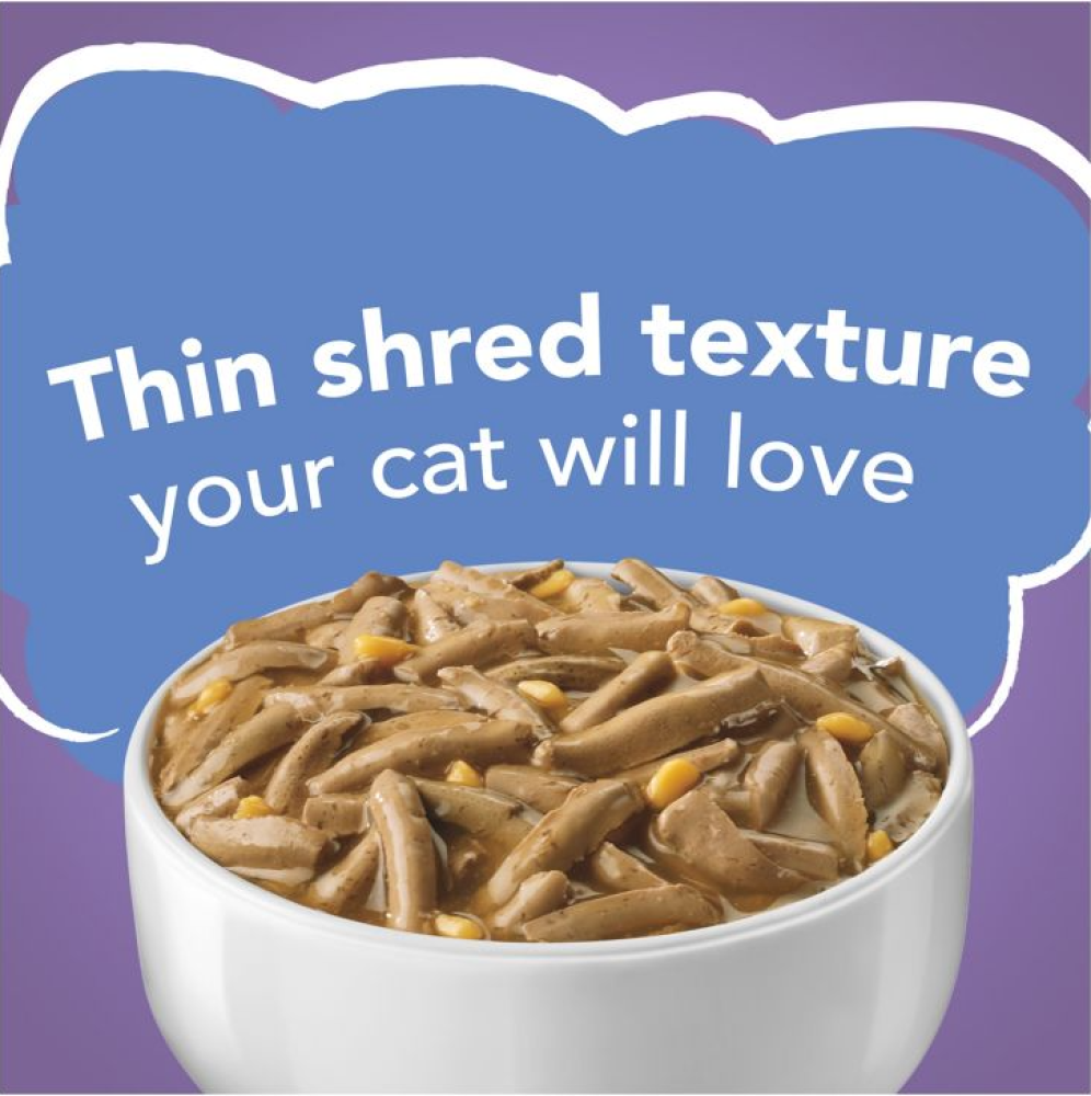 Friskies Savory Adult Turkey and Cheese Shreds Wet Cat Food, 5.5 oz. - 1 Can Item image 4