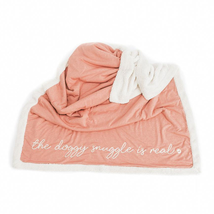 Rosewood Throw Blanket Pink Soft Doggy Snuggle Is Real - £56.29 GBP