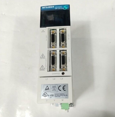Used Mitsubishi MR-J2S-20B Sine-wave PWM control Servo Drive - $119.00