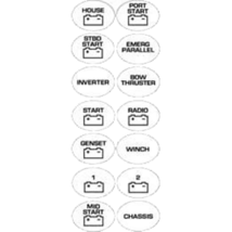 BEP Battery Switch Label Sheet [713] - £11.36 GBP