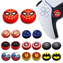 2Pcs Analog Thumb Grip Stick Cover, Wireless Controllers Game Remote Joystick Ca - £13.33 GBP