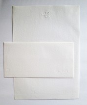 1986 British Airways Concord Inflight Stationery Embossed Letterhead &amp; E... - $9.89