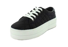 Wanted Monorail Women&#39;s Sneaker Faux Leather Black Size 8.5 US - $450.38 MXN