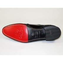 Men's GENIO Patent Suede Leather, Red Sole Shoes Turkey 120371263 Black image 8