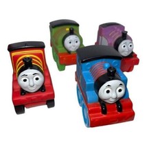 4 Thomas &amp; Friends Trains Push Along Chunky Mattel James Percy Thomas Rosie - £15.80 GBP