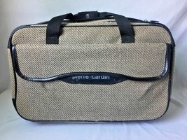 Vintage Pierre Cardin Tweed Suitcase - £11.93 GBP