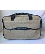 Vintage Pierre Cardin Tweed Suitcase - £11.94 GBP