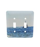 Light Switch Cover 3d Rose Sails On Sparkly Seas Double Toggle Switch - $3.46