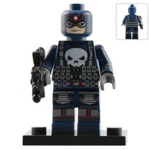Punisher Captain America - Marvel Universe Custom Minifigure Gift Toys - £2.38 GBP