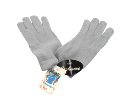 NEW Portolano Womens 100% Cashmere Gloves One Size Baby Blue Warm Fashio... - £22.67 GBP