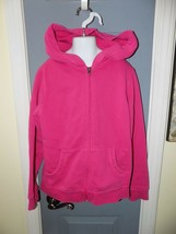 Hanna Andersson Pink Zip Up Hoodie Jacket Size 140 (10) Girl&#39;s - £15.75 GBP