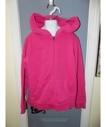 HANNA ANDERSSON Pink Zip Up Hoodie Jacket Size 140 (10) Girl&#39;s - £15.50 GBP