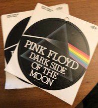 Lot of 2 Bumper Sticker Pink Floyd Dark Side of the Moon NEW Original 19... - $9.83