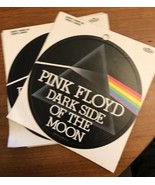 Lot of 2 Bumper Sticker Pink Floyd Dark Side of the Moon NEW Original 19... - $187.97 MXN