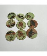 Vintage 1955 Disney &amp; Parker Brothers  Frontierland Game Pieces - $187.14 MXN