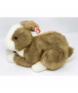 Thimbles the Brown and White Easter Bunny Rabbit Ty Classic Plush MWMT R... - $379.18 MXN
