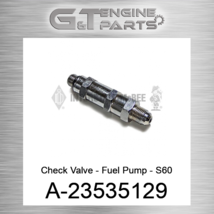 A-23535129 Check Valve - Fuel Pump - Made By Interstate Mcbee (New Aftermarket) - £134.03 GBP