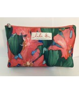 CLINIQUE Floral Cosmetic Makeup Bag Zip Cosmetic Pouch Bag by Lulu DK - $9.89