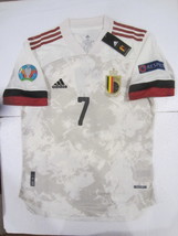 Kevin De Bruyne #7 Belgium Euro 20/21 Match Slim Away Soccer Jersey 2020... - €60,28 EUR