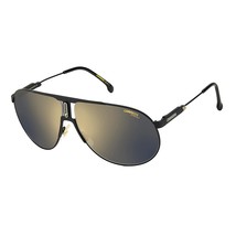 Carrera Panamerika65 Pilot Sunglasses, Black/Gray Gold Mirrored, 65mm, 11mm - £95.17 GBP