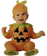 Jack-o-Lantern Pumpkin Baby Infant Halloween Costume Size 6-12M Jumper &amp;... - $364.11 MXN
