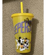 Mickey Mouse Minnie Pluto Reuseable Tumbler Cup Halloween Glow In The Dark - €15,44 EUR