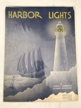 Harbor Lights Vintage Sheet Music Jimmy Kennedy Hugh Williams - £8.00 GBP