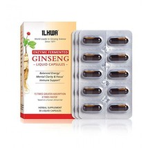 ILHWA Fermented Panax Korean Ginseng, 30 Liquid Capsules - £24.45 GBP