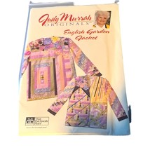 Judy Murrah Originals English Garden Jacket Quilt Sewing Pattern - $12.60