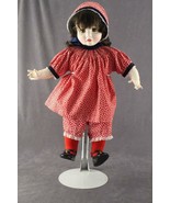 Vintage 1977 Brunette Big Hair Suzanne Gibson Doll Vinyl &amp; Cloth Body Sl... - £40.49 GBP