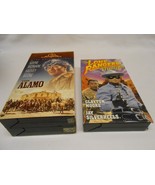 2 Vintage Vhs Movies : The Alamo John Wayne &amp; The Lone Ranger Triumph Es... - £4.35 GBP