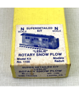 Vintage DIMI TRAINS N Scale Leslie Rotary Snow Plow Model Kit #1100 CA USA - £19.10 GBP