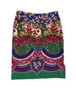Anthropologie Maeve Sheffield Textured Pencil Skirt Size 2 Blue - €18,51 EUR