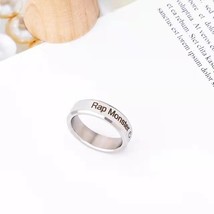 1Pc Kpop Ring Stainless Steel JHOPE Finger Rings Jewelry Rings Accessories for M - £9.49 GBP