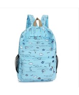 Canvas graffiti backpack Cloud Printing Bookbags for Teenager Girls High... - £15.96 GBP