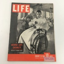 VTG Life Magazine January 29 1945 George Lot, Odyssey Of A Wounded Soldier - £10.46 GBP
