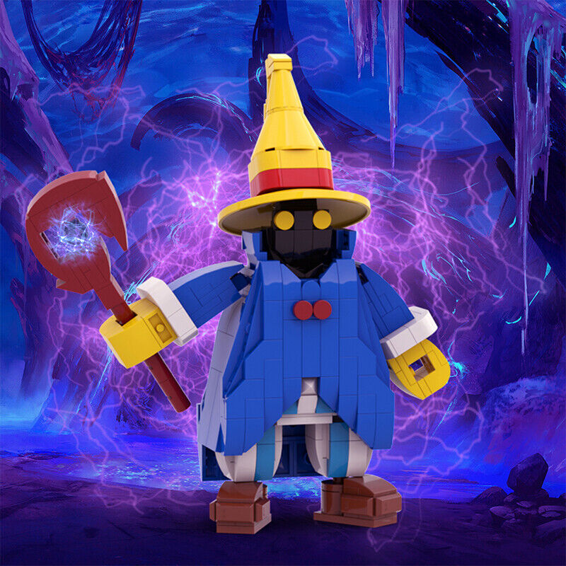 Black Mage Model Building Blocks Set Friends Action Figure MOC Bricks To... - $30.68