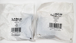 Lasco Fittings 3/4&quot; Dia. Insert PVC 90° Degree Gray Plastic Water Pipe L... - £6.29 GBP