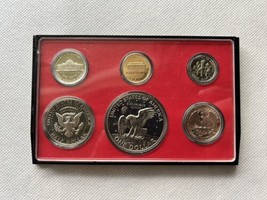 1977 S États-unis Mint Annuel 6 Pièce de Monnaie Preuve Kit Original Boite - £13.97 GBP