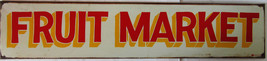 Fruit Market Rustic/Vintage Mummert Metal Sign - £79.93 GBP