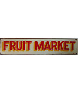 Fruit Market Rustic/Vintage Mummert Metal Sign - £75.71 GBP