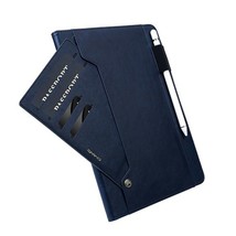 Leather Case w/ Card Slots BLUE For iPad Air 1/2/Pro 9.7/iPad 5/6/7/8 - £10.20 GBP